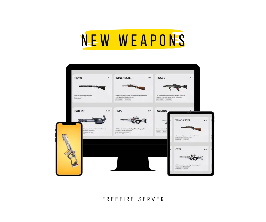 new weapons